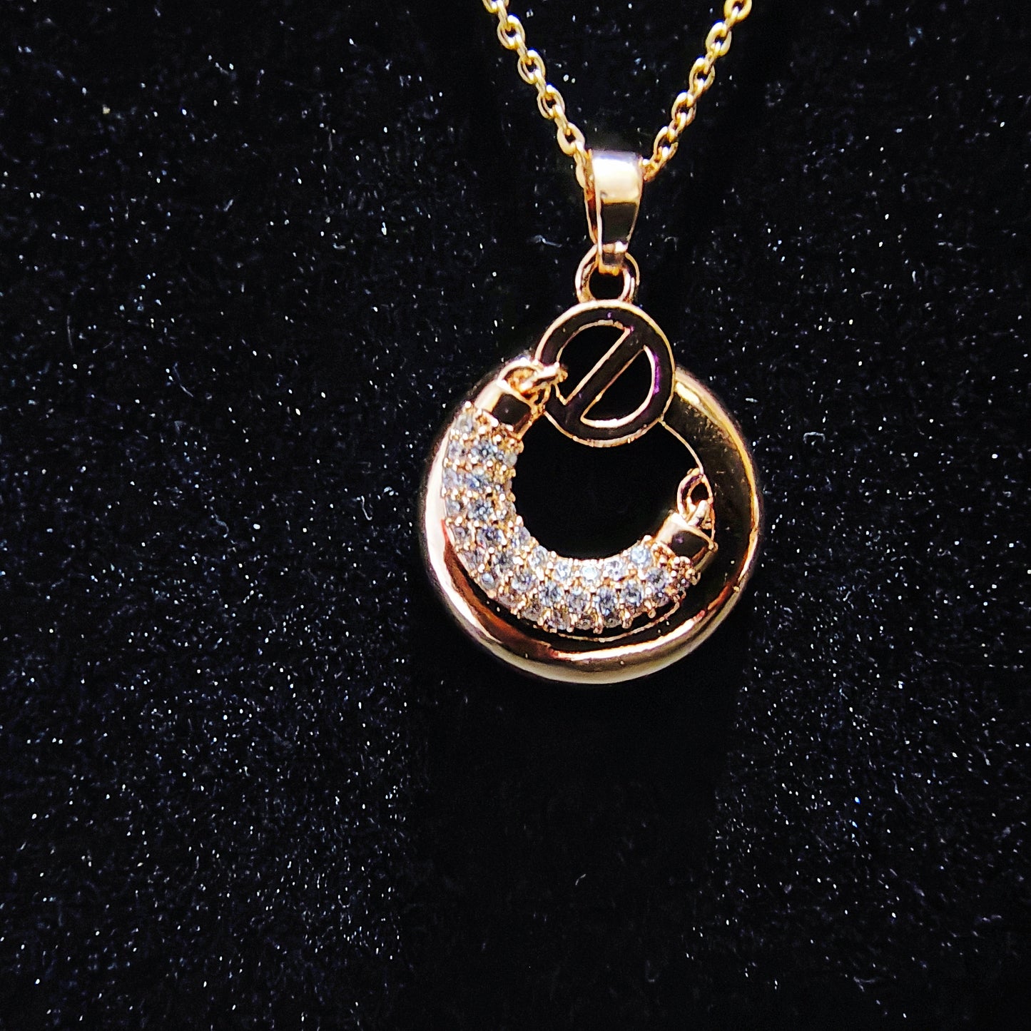 Modern Gold Statement Necklace