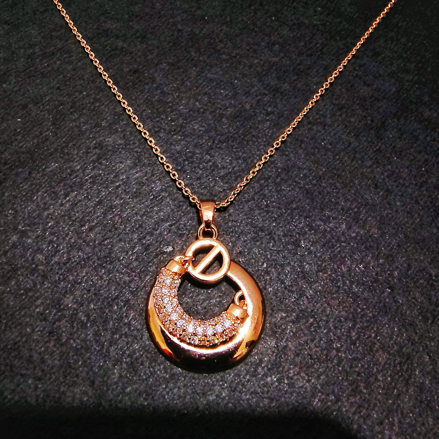Modern Gold Statement Necklace