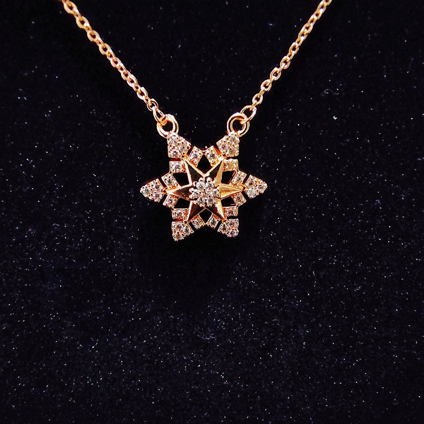 Celestial Gold Star Necklace