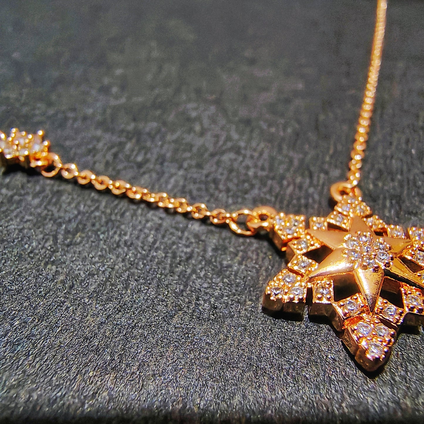 Celestial Gold Star Necklace