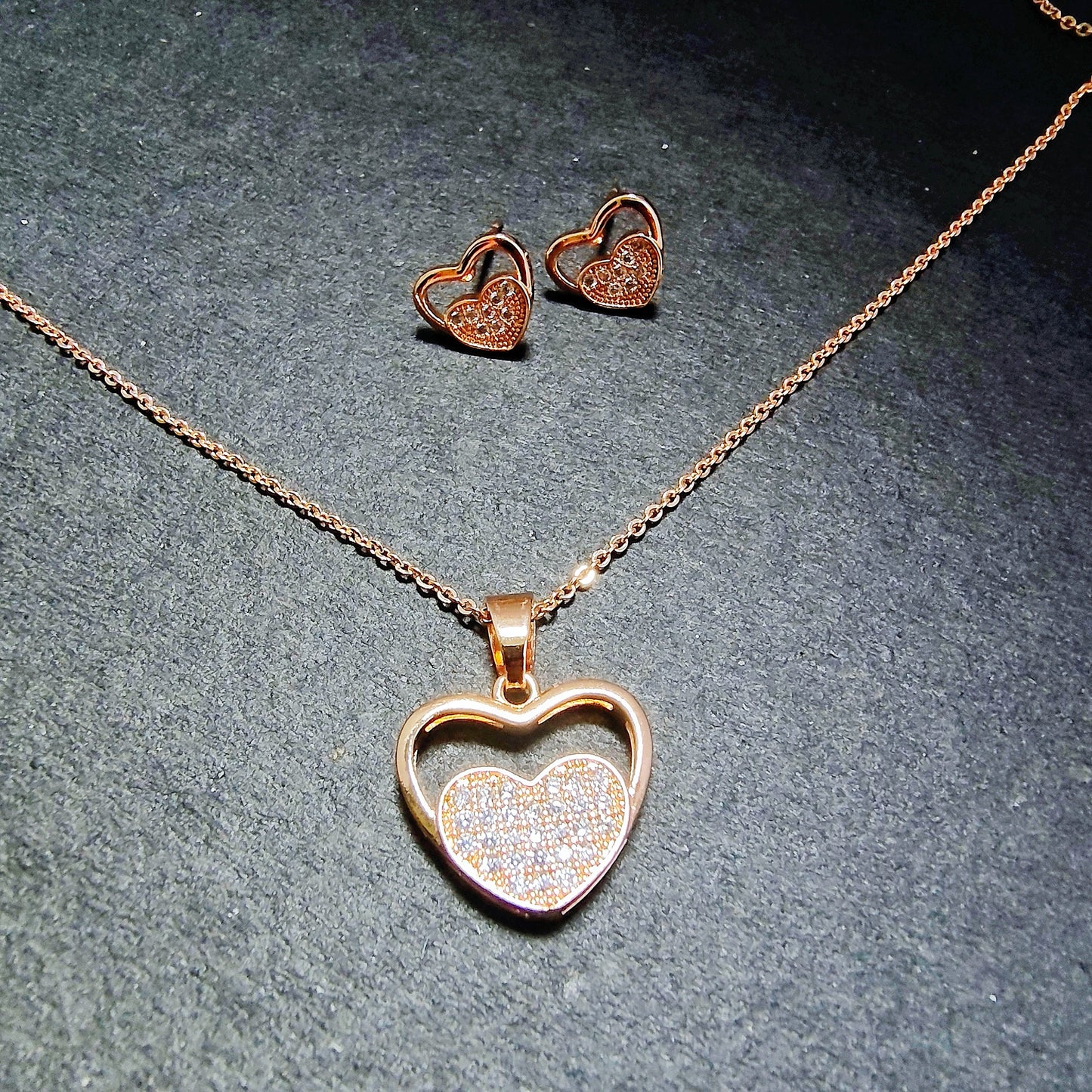 Sweet Gold Heart Jewelry