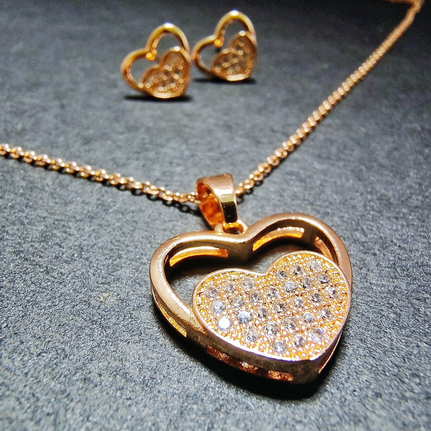 Sweet Gold Heart Jewelry