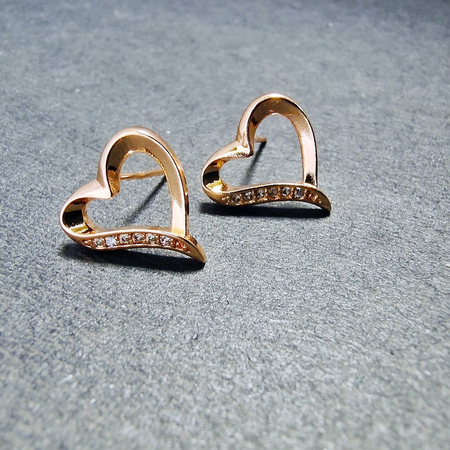 Romantic Heart-Shaped Jewelry Set