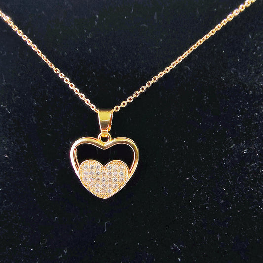Sweet Gold Heart Jewelry