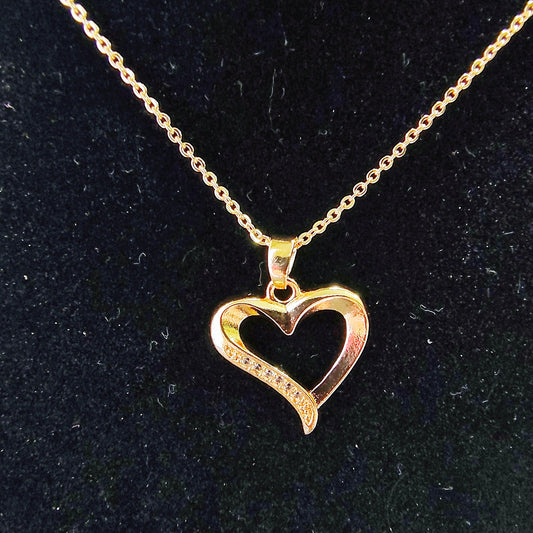 Romantic Heart-Shaped Jewelry Set